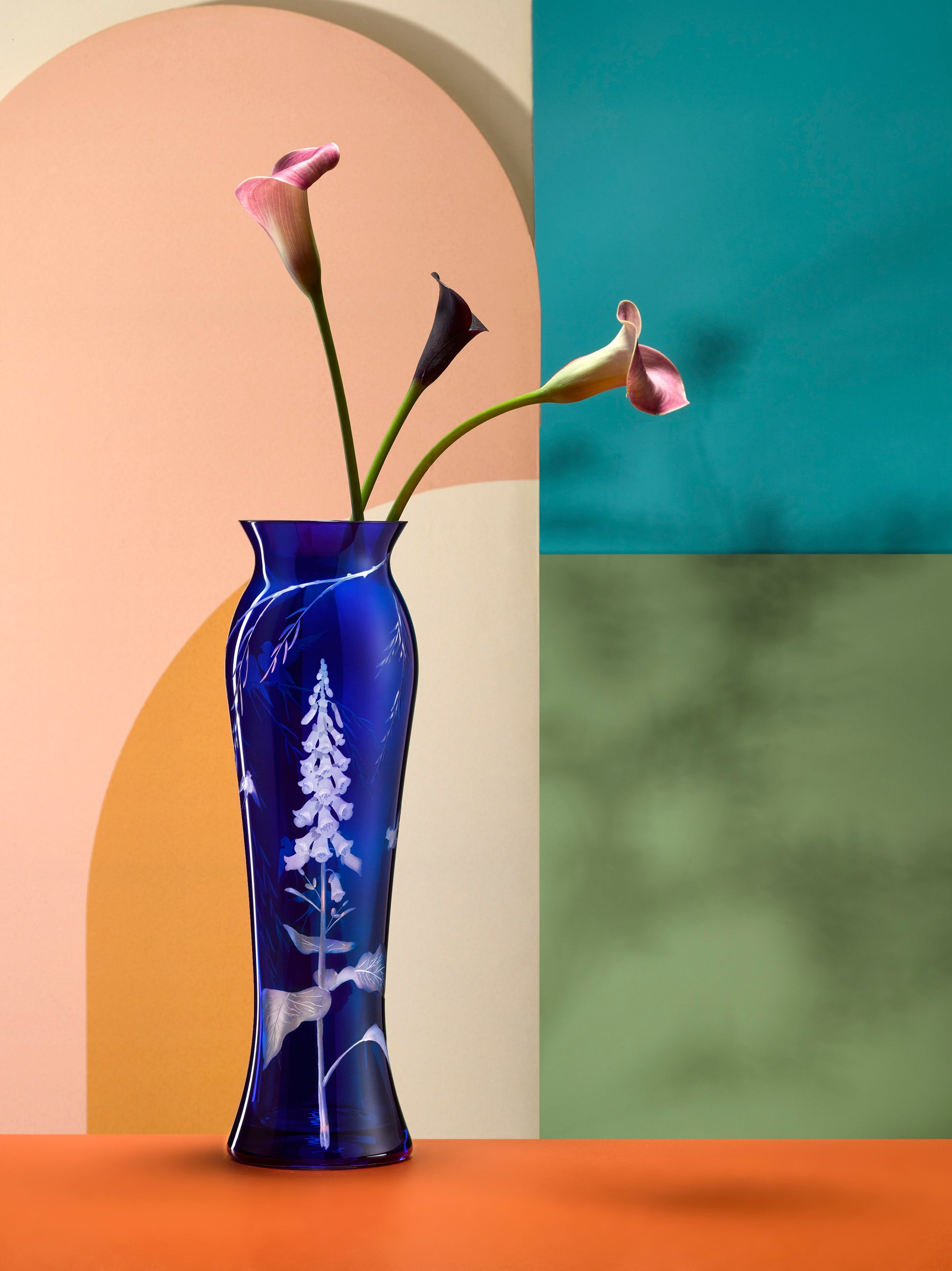 Váza 4 Biomes Birds